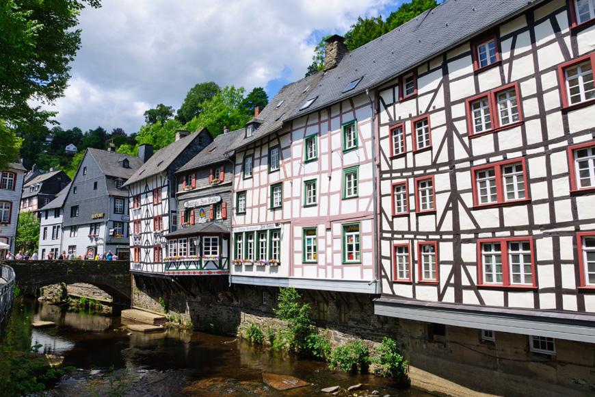 Monschau vakwerkhuisjes